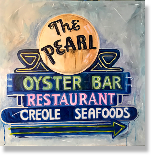 The Pearl – New Orleans, Acrylic